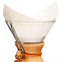 Chemex Beyaz 6-8 cup Kare Filtre Kağıdı - FS100